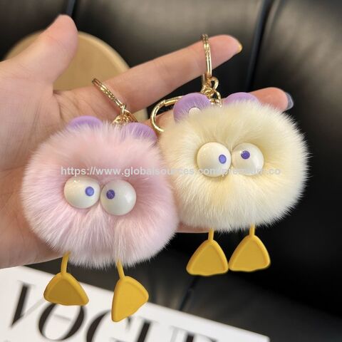 Llaveros de peluche personalizados en miniatura, juguetes de peluche personalizados, llaveros para colgante de oso de peluche suave, mascota personalizada