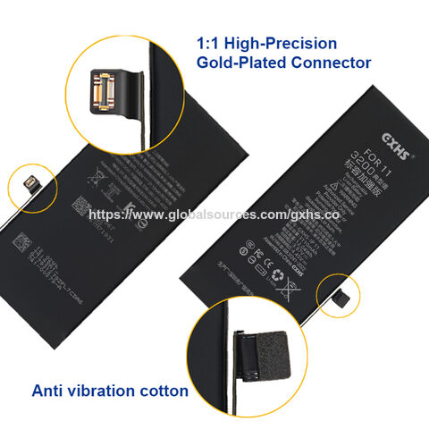 Approvisionnement en gros OEM d'usine, batterie de remplacement haute capacité et stable pour iPhone 8 Plus, batterie de rechange pour réparation