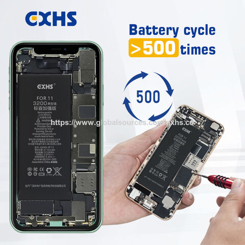 Approvisionnement en gros OEM d'usine, batterie de remplacement haute capacité et stable pour iPhone 8 Plus, batterie de rechange pour réparation