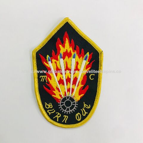 Parches Bordados de la Fuerza Aérea con Diseño Personalizado al por Mayor, Muestra Disponible