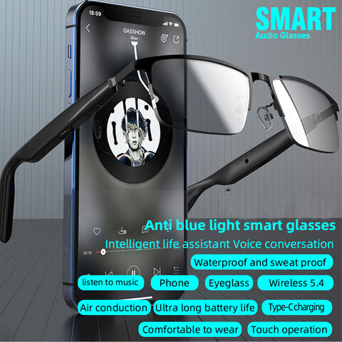 Gafas de Sol Inteligentes con Audio Bluetooth al por Mayor, Gafas de Audio con Micrófono y Altavoces