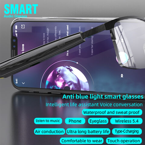 Gafas de Sol Inteligentes con Audio Bluetooth al por Mayor, Gafas de Audio con Micrófono y Altavoces