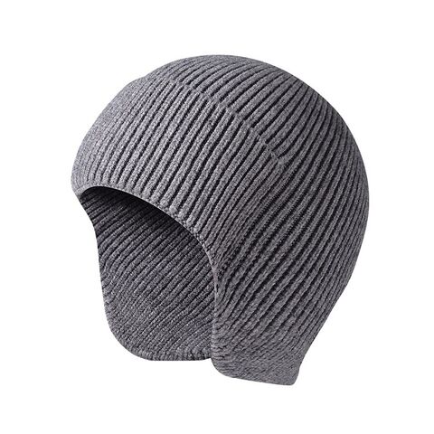 Fábrica Barata Personalizada Inverno Exterior Mais Quentes Chapéus De Malha Com Proteção De Ouvido
