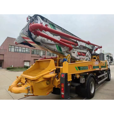 Heiß verkaufte, kleine, tragbare mobile Betonpumpe HB37V mit hoher Leistung