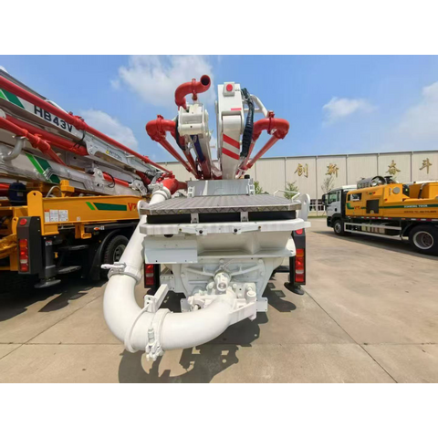 Heiß verkaufte, kleine, tragbare mobile Betonpumpe HB37V mit hoher Leistung