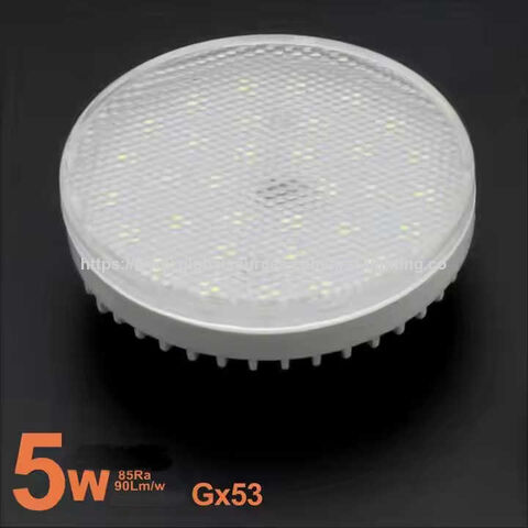 Lampe LED GX53 GX 53 5W Ampoule LED GX53 3W 5W 7W 9W 12W Sous Meuble 5W 7W 9W 12W Éclairage de Garde-Robe 110v-265V Spots LED