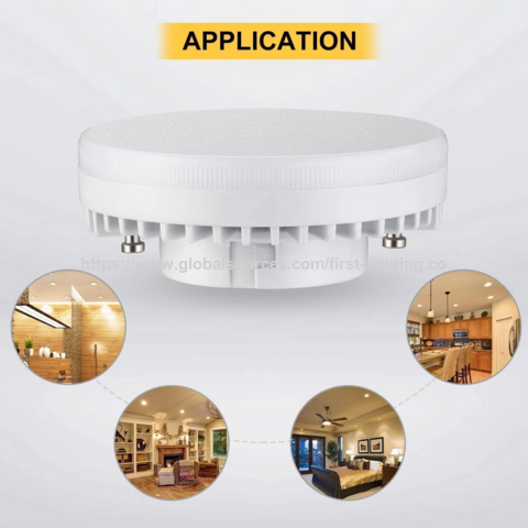 Lampe LED GX53 GX 53 5W Ampoule LED GX53 3W 5W 7W 9W 12W Sous Meuble 5W 7W 9W 12W Éclairage de Garde-Robe 110v-265V Spots LED