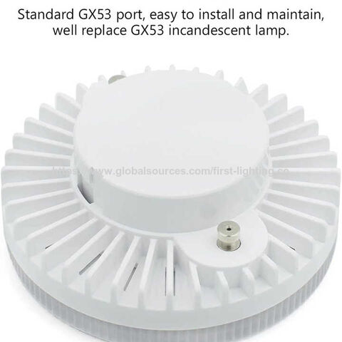 Lampe LED GX53 GX 53 5W Ampoule LED GX53 3W 5W 7W 9W 12W Sous Meuble 5W 7W 9W 12W Éclairage de Garde-Robe 110v-265V Spots LED