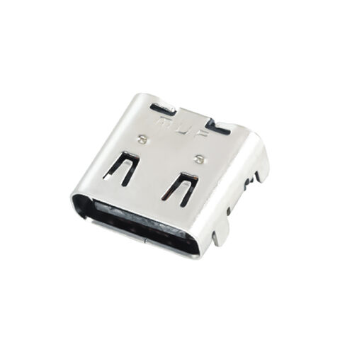 MUP Gerade/Vertikal Typ USB C Buchse Hybrid rechtwinkliger Anschluss, 24PIN, Micro USB-Steckverbinder