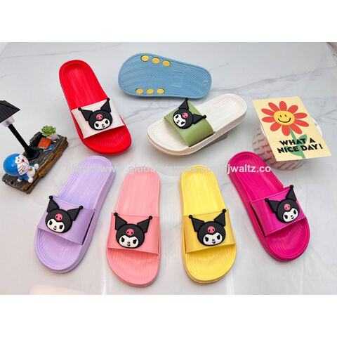 Sandal Anak-Anak Mewah Unisex untuk Anak Laki-Laki dan Perempuan Model Slip-On Baru dengan Motif Kartun untuk Penggunaan Musim Panas, Sepatu Anak Grosir