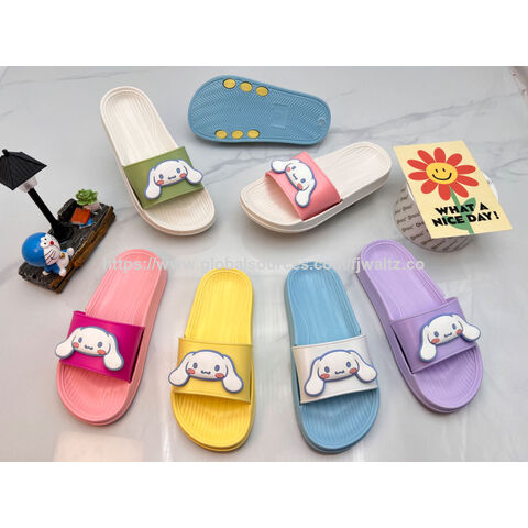 Sandal Anak-Anak Mewah Unisex untuk Anak Laki-Laki dan Perempuan Model Slip-On Baru dengan Motif Kartun untuk Penggunaan Musim Panas, Sepatu Anak Grosir