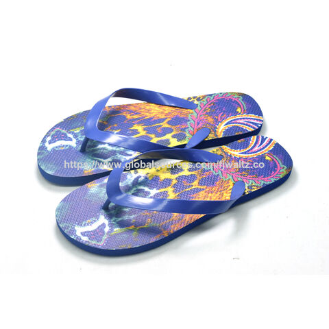 Sandales d'été, tongs de plage, nouvelles tongs pour hommes à bride en PVC, pantoufles en EVA durables avec logo personnalisé en relief