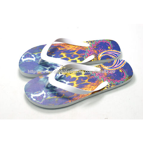 Sandales d'été, tongs de plage, nouvelles tongs pour hommes à bride en PVC, pantoufles en EVA durables avec logo personnalisé en relief