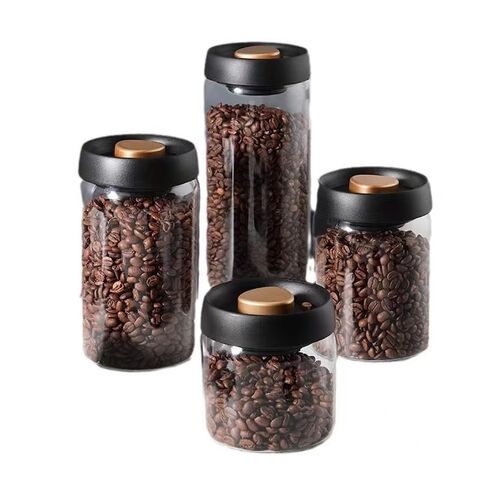 Caixas de Armazenamento de Alimentos para Cozinha por Atacado, Recipiente de Café a Vácuo