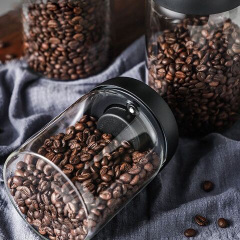 Caixas de Armazenamento de Alimentos para Cozinha por Atacado, Recipiente de Café a Vácuo