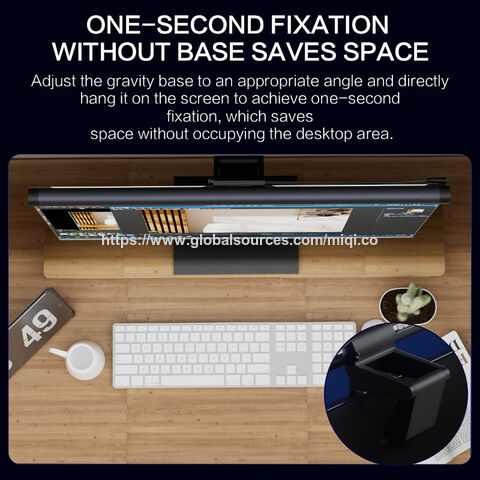 10W Monitor Lamp USB LED Touch Control RGB Multi Color Computer Screen Light Bar For Office Home Gaming Room