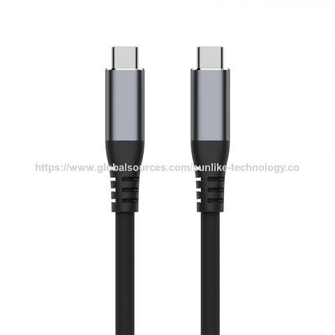 High speed cable, food-grade safety silicone material,USB 4 Gen 2 cable,PD 100W,20Gbps,for office,home