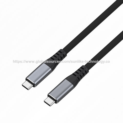 High speed cable, food-grade safety silicone material,USB 4 Gen 2 cable,PD 100W,20Gbps,for office,home