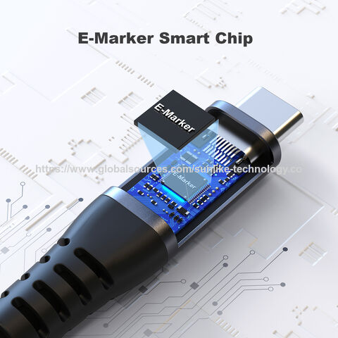 High speed cable, food-grade safety silicone material,USB 4 Gen 2 cable,PD 100W,20Gbps,for office,home