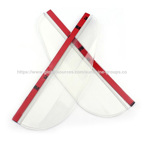 Câmera de espelho retrovisor para roupas de proteção solar, textura de fibra de carbono, espelho de osmose reversa, cobertura de canal para todos os climas para chuva