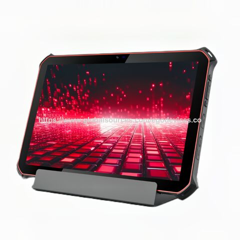 Heißer Verkauf, IP68 10" Ultra-dünnes, robustes Tablet mit kabellosem Ladegerät für Lehrer, Außendienstmitarbeiter, Einkaufszentrum