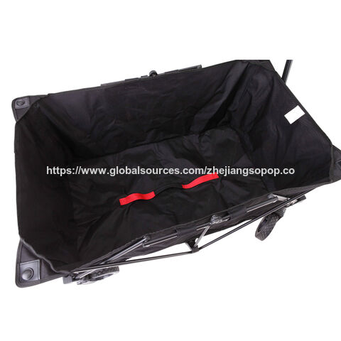 Chariots et plateformes roulantes SOPOP, brevet réservé, wagon pliable en tissu bon marché et durable