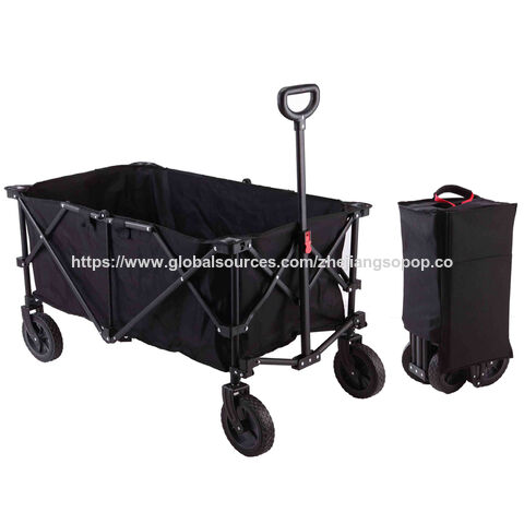 Chariots et plateformes roulantes SOPOP, brevet réservé, wagon pliable en tissu bon marché et durable