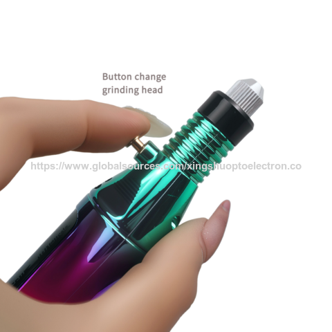 Perceuse à ongles électrique Professionnel pour Acrylique Gel Ongles Portable Nail Machine Kit Manucure Pédicure Outils Polissage Ensemble