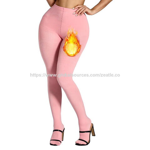 Hersteller Damen Fleece-gefütterte Strumpfhose - Blickdichte, warme Strumpfhose, dicke Leggings, Strumpfhose