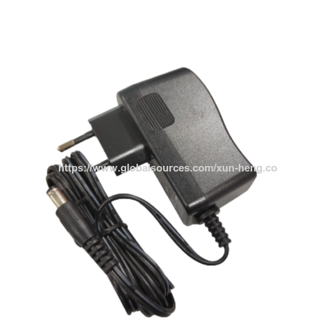 Carregador de bateria de alta qualidade 7.5W 12V 0.5A fonte de alimentação CE LVD 61558 Adaptador AC/DC
