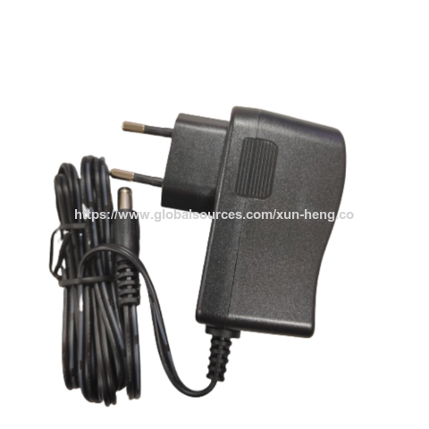 Carregador de bateria de alta qualidade 7.5W 12V 0.5A fonte de alimentação CE LVD 61558 Adaptador AC/DC