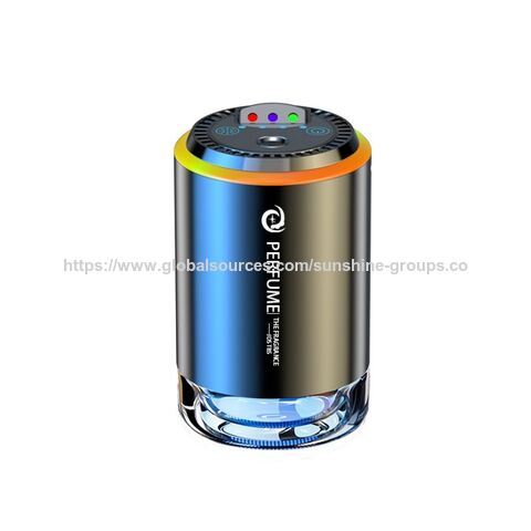 Difusor de aroma para coche con perfume de mujer, luz de cielo estrellado y pulverizador. Luz ambiental interior para coches. Perfume para coche.