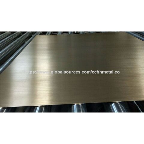 Placa de Latón T2 de Alta Resistencia - Resistencia a la tracción, material de placa duradero para mecanizado.