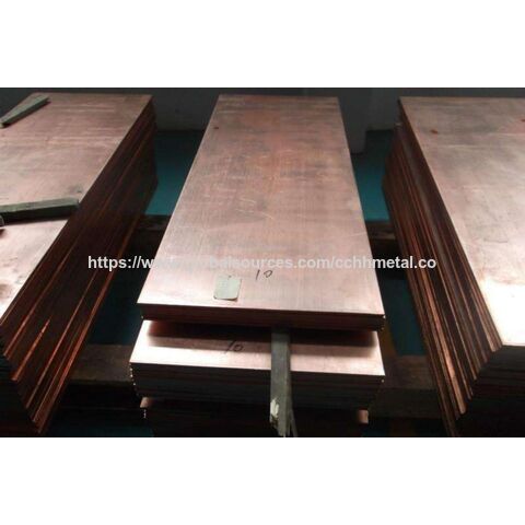 Placa de Latón T2 de Alta Resistencia - Resistencia a la tracción, material de placa duradero para mecanizado.