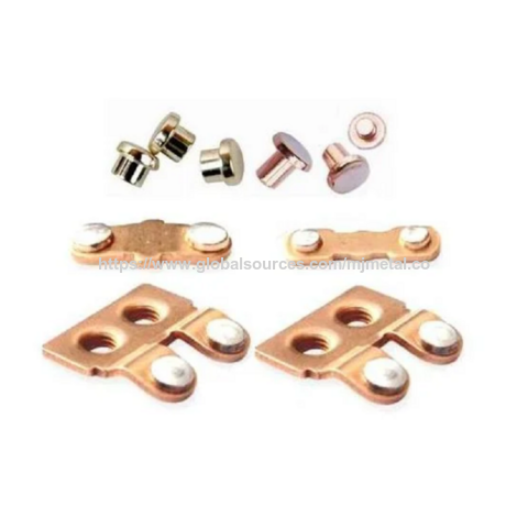 OEM Factory Price Hot Sale High Quality Silver Contacts for Automobile Relay Contacts