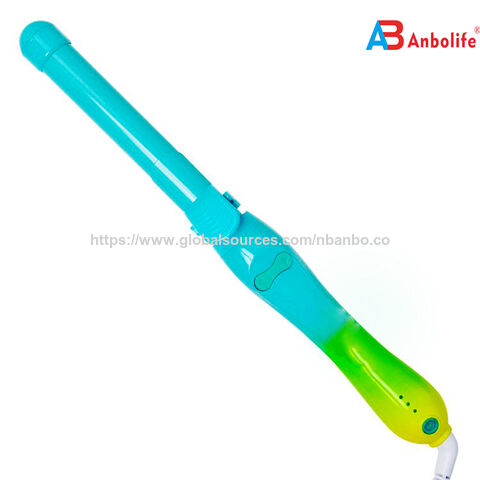 Modelador de Cachos Automático Rotativo Barril de Cerâmica 32mm 4 Configurações de Temperatura Dupla Voltagem Cabo Giratório 360° Controle de Cachos Esquerda/Direita