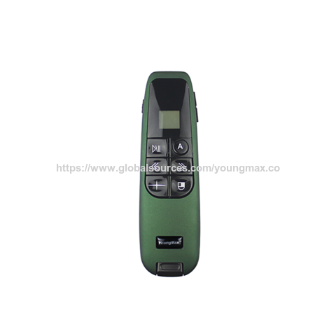 Présentateur sans Fil avec Pointeur Laser MP03 - Système de Télécommande sans Fil, Moule Privé