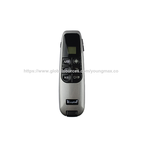 Présentateur sans Fil avec Pointeur Laser MP03 - Système de Télécommande sans Fil, Moule Privé