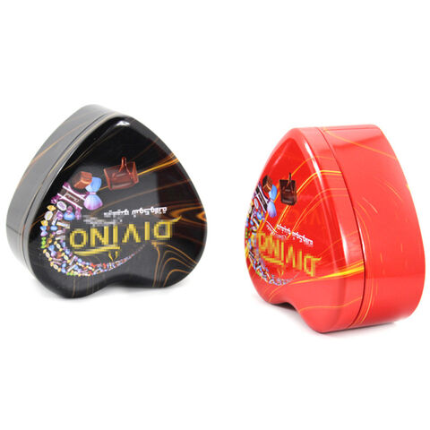 Cajas de Lata Personalizadas en Forma de Corazón para Boda, Grado Alimenticio, Empaque de Regalo para Chocolate, Almacenamiento de Metal, Cajas de Lata Vacías para Galletas, Hechas de Hojalata