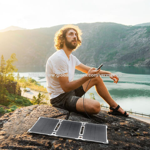 Precio de Fábrica, Calidad Garantizada, Fabricante y Precio al Por Mayor, Servicio OEM/ODM, Cargador de Panel Solar Plegable Portátil de 21W