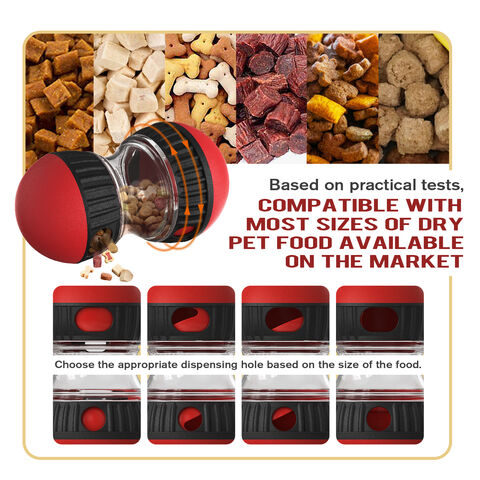 Fabricante Atacadista de Artigos para Animais de Estimação - Dispensador de Guloseimas Rolante para Cães, Mais Vendido na Amazon - Brinquedo de Treinamento e Quebra-Cabeça de Alimentação Lenta