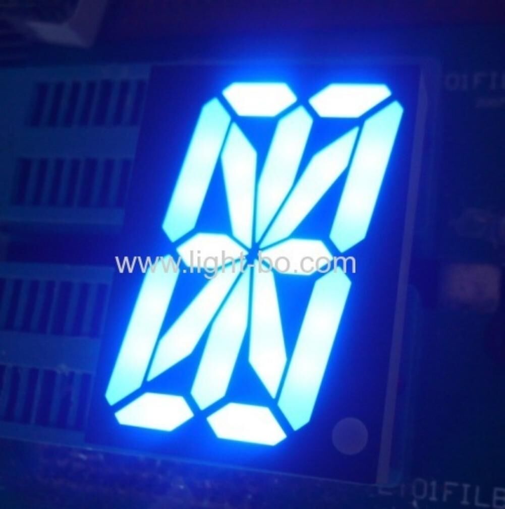 Ultra Blue 16-segment 1.5-inch Single-digit Led Alphanumeric Display ...