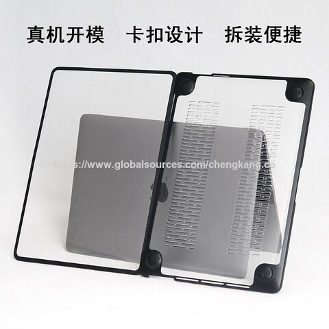 غطاء PC+TPU لجهاز MacBook، الشركة المصنعة، غطاء شفاف لجهاز MacBook Pro، غطاء نحيف لجهاز MacBook Air، ISO9001:2015