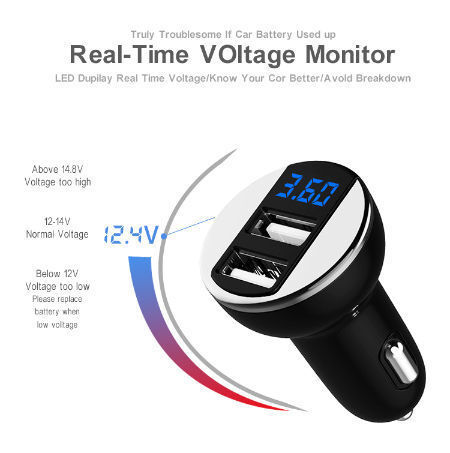 Amazon top seller 2020 ce fcc rohs certificate wireless car charger adapter supplier