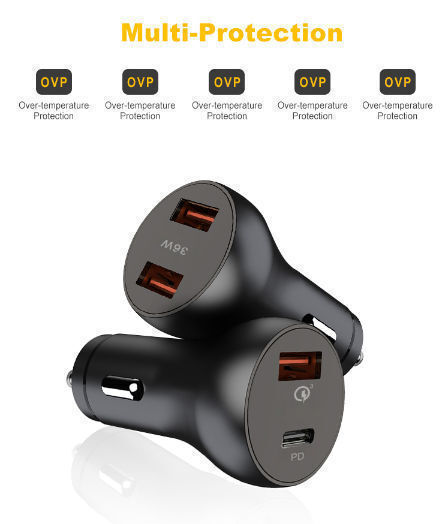 Qualcomm Quick Charge 3.0 36W Travel Adapter QC 3.0 Usb wall Charger supplier