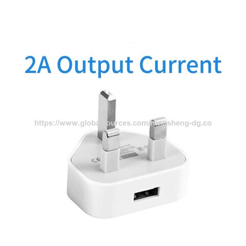 Cargador Rápido de Dos Puertos 5V2A de Calidad Superior para Teléfono, Adaptador de Corriente LED de Carga Rápida