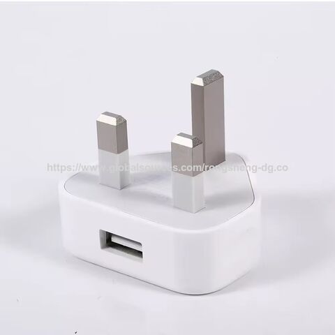 Cargador Rápido de Dos Puertos 5V2A de Calidad Superior para Teléfono, Adaptador de Corriente LED de Carga Rápida