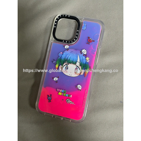 Fundas líquidas para móviles con diseños coloridos para iPhone 14, fundas de diseño personalizadas con certificación ISO9001:2015