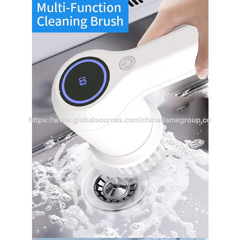 Nouveau 4 en 1 Exfoliant Visage Électrique Nettoyant Facial Brosse Nettoyante Sonique Rotative en Silicone pour les Pores