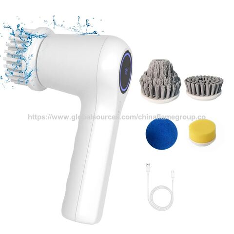 Nouveau 4 en 1 Exfoliant Visage Électrique Nettoyant Facial Brosse Nettoyante Sonique Rotative en Silicone pour les Pores